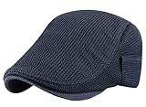 SEAUR Men Newsboy Cap Adjustable Beret Hat Classic Gatsby Cap Lvy Irish Hat Mesh Newsboy Hat Vintage