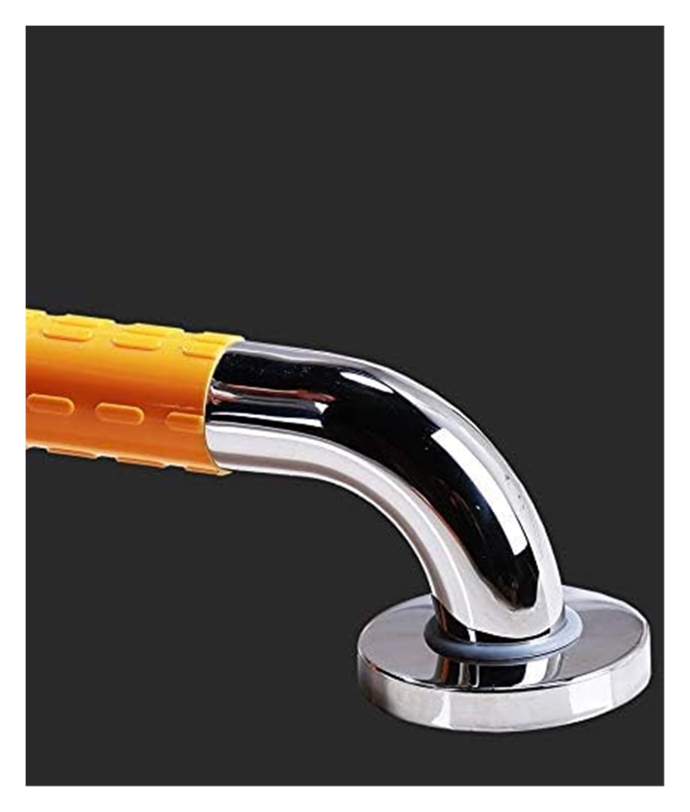 Agarraderas Baño, Barra de Agarre para Baño, Barras de apoyo Manija Soporte de seguridad Pasamanos, barra de apoyo for baño y ducha Barra de apoyo for baño(Yellow,38cm)