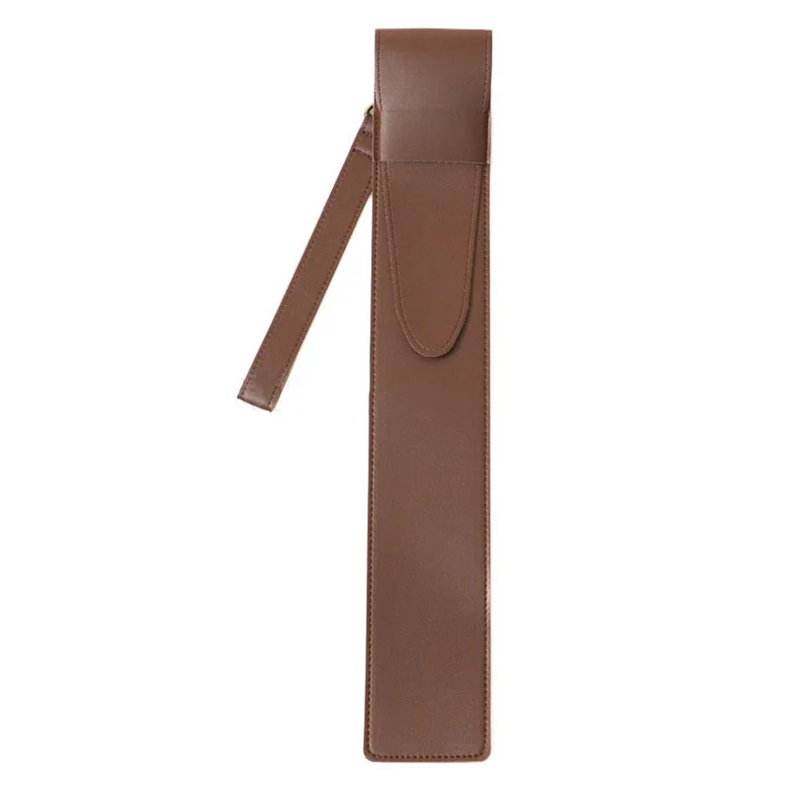 Borsa Per Bacchette Custodia portatile in pelle for bacchette, borsa portaoggetti for bacchette, accessori for batteria, borse protettive Per Bacchette(Deep Brown)
