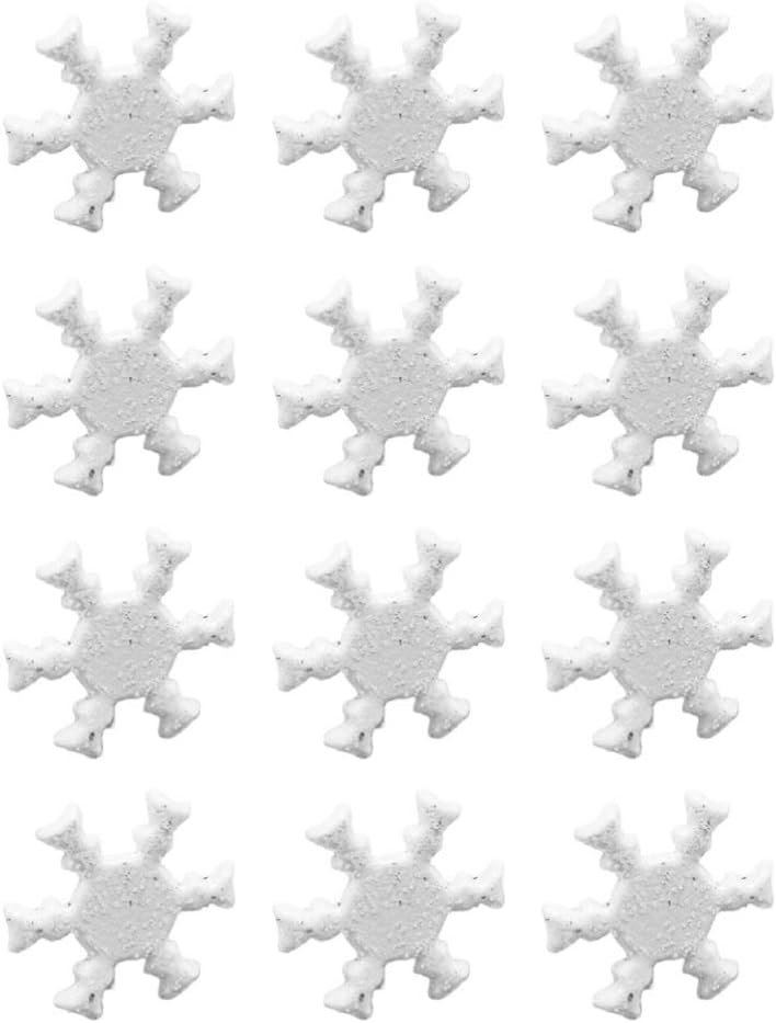 BESTOYARD 100pcs Christmas Paper Fastener Snowflake Brads Mini Metal Brads 12mm for Christmas DIY Craft Paper Crafts Scrapbooking Card Making