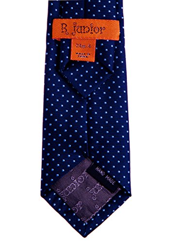 Retreez Modern Mini Polka Dots Woven Microfiber Pre-tied Boy's Tie3