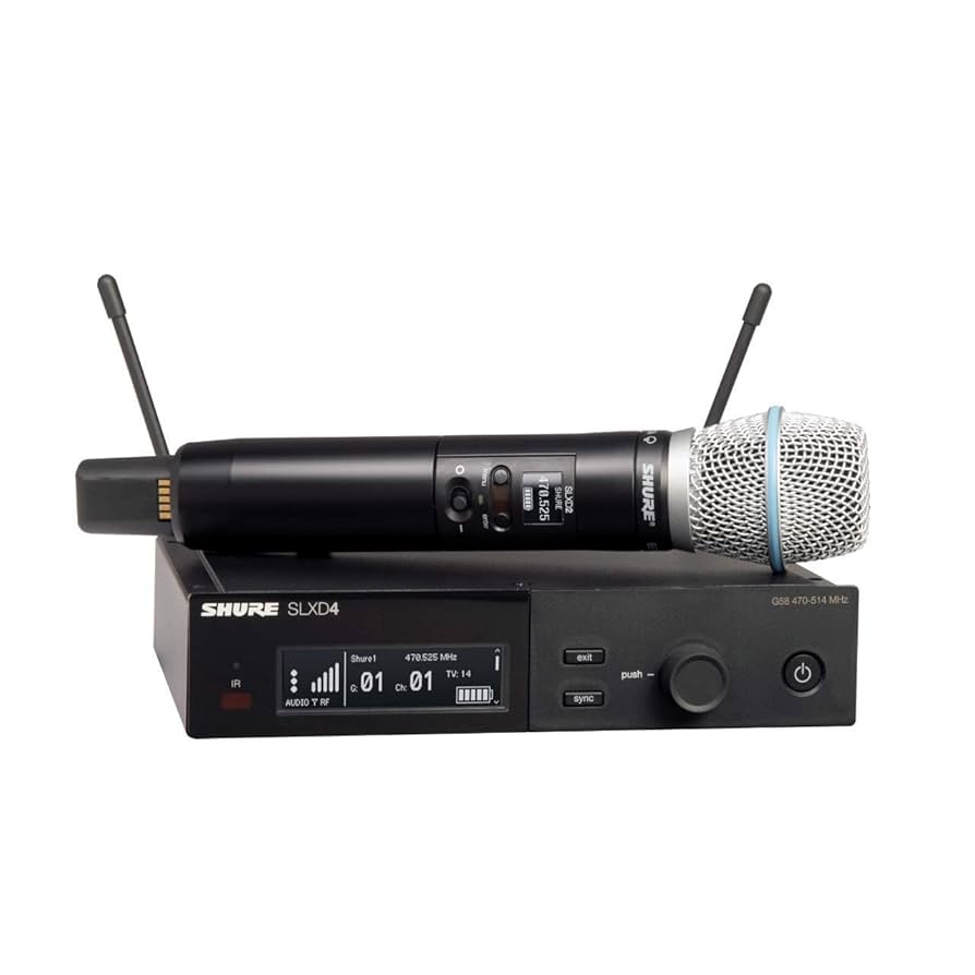 Amazon.com: Shure SLXD24/B87A Digital Wireless Microphone