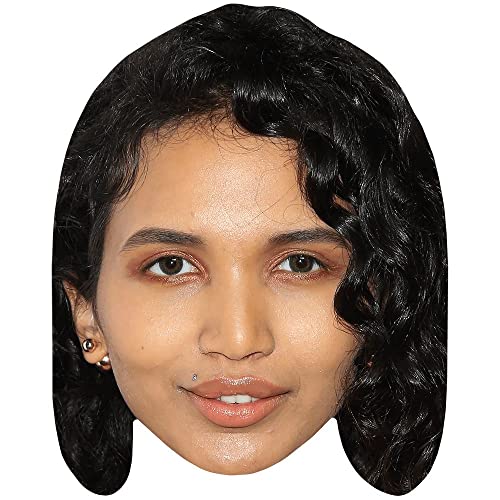 Kristina Menissov (Dark Hair) Mascaras de personajes famosos, caras de carton
