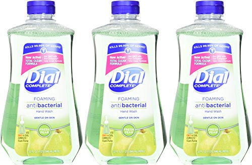 Dial Complete Antibacterial Foaming Hand Wash Refill, Fresh Pear, 32 Ounce (Pack Of 3) #TOP7