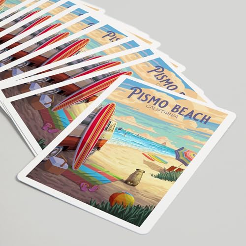 Baraja de poker Pismo Beach California 52 cartas miniatura 5