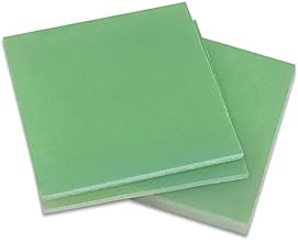 Tablero de fibra de vidrio personalizable, lámina de fibra de vidrio epoxi, 1 pieza de resina, lámina FR4 de 1 mm de grosor, placa epoxi verde claro G10, tablero de resina epoxi FR-4 3240, impresión 3