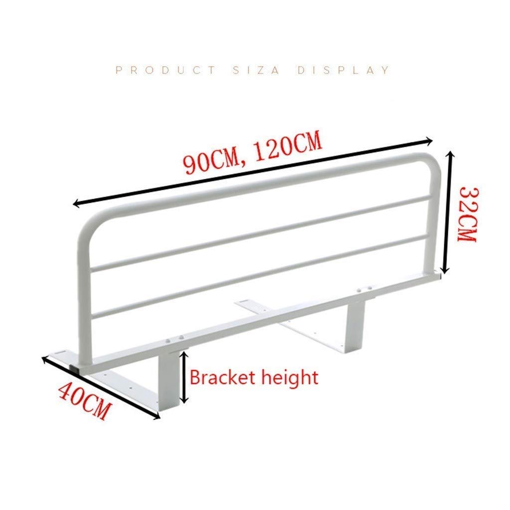 Barandilla de cama para ancianos, barandillas de seguridad plegables resistentes para protección de cabecera, pasamanos resistentes a roturas para adultos