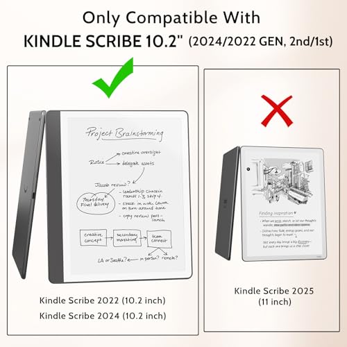 Image of IPROKKO [2 Pack] Anti Blue Light Screen Protector for 10.2 inch Kindle Scribe 2024 /2022 2nd /1st Gen Protective Film, Easy Install Eyes Friendly High Clarity Anti Glare eBook Reader Screen Filter Compatible with Tablet Boox Note Air, TouchPad D10