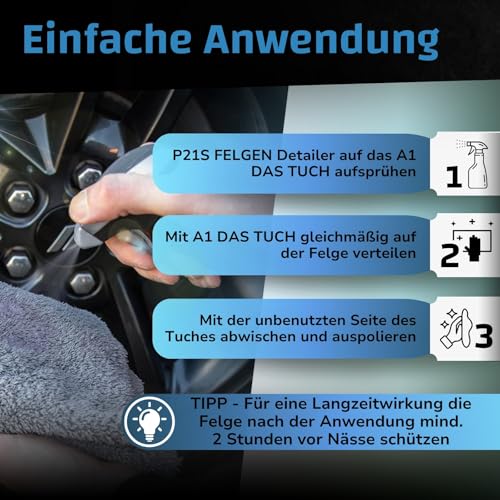 DR. WACK - P21S Felgen Detailer 500 ml - Schutz & Abperleffekt – Ansicht 3