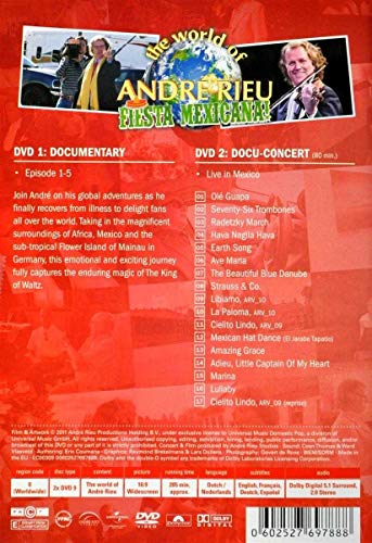 Fiesta Mexicana DVD importación Reino Unido música tradicional mexicana 3
