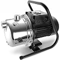 Lanchez 1.6 HP Shallow Well Pump Garden Pump, Portable Water Transfer Draining Irrigation Pump for Water Removal, Lawn Fountain Pump, Irrigation Pump 1162 GPH 147 Feet Height
