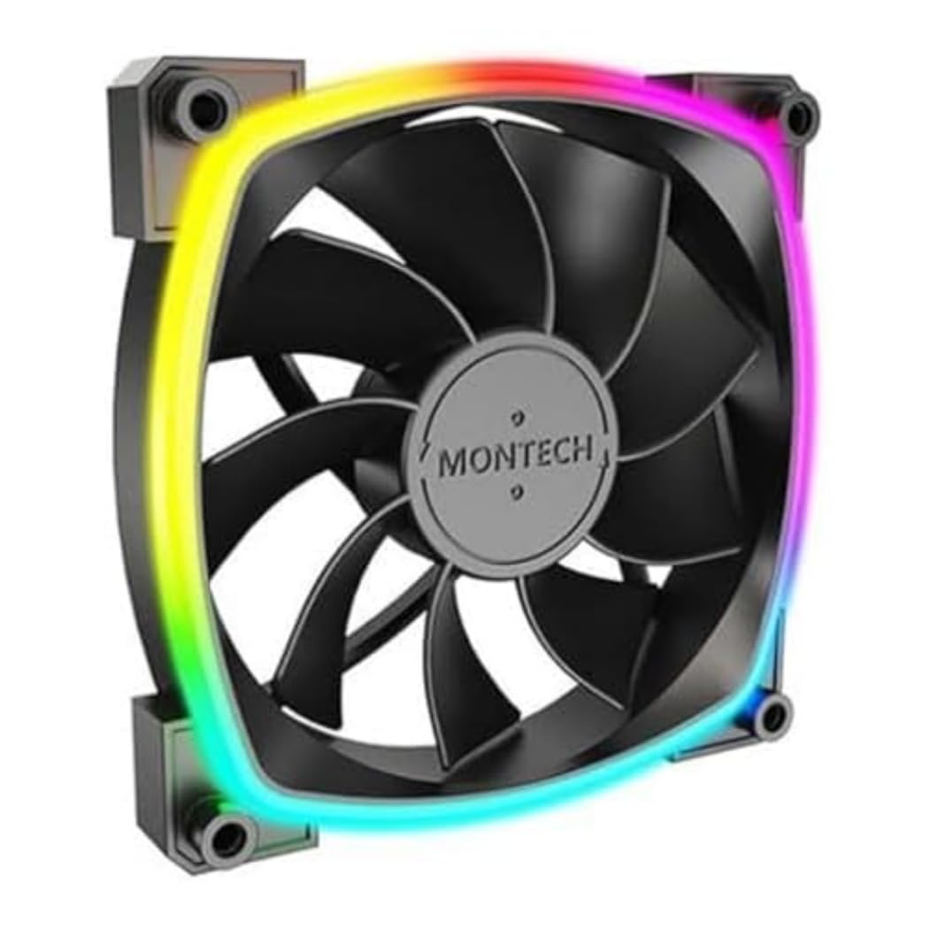 See full amazon price history chart for Montech RX 120 ARGB Reversed Fan 1600PWM, High-End Durability, Silent Performance, and Stunning ARGB Design (120mm, Black) Montech RX 120 ARGB Reversed Fan 1600PWM, High-End Durability, Silent Performance, and Stunning ARGB Design (120mm, Black) (B0C58QSRY3) Amazon Price History, Amazon Price Tracker