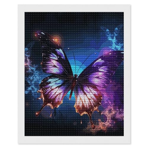 Kit peinture diamant papillon activité de relaxation et évasion créative pour adulte