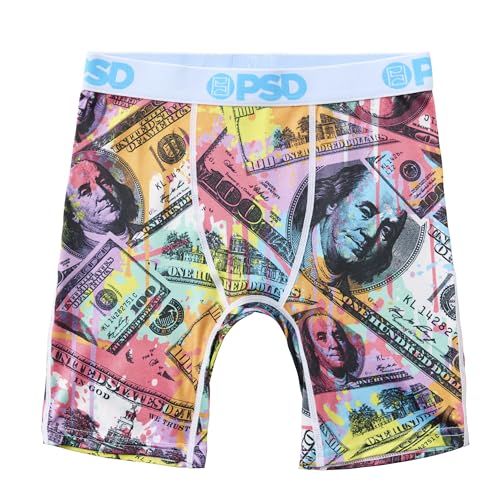 Image of PSD Underwear Youth Boys Boxer Brief - Various Print Comfortable Active Underwear for Boys, Kids Boys Underwear Packs