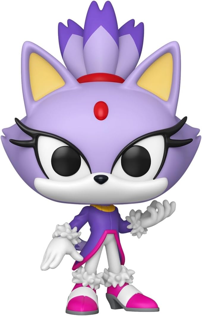 Funko Pop! Games: Sonic The Hedgehog - Blaze - Blaze The Cat - Collectable Vinyl Figure - Gift Idea - Official Merchandise - Toys for Kids & Adults - Video Games Fans