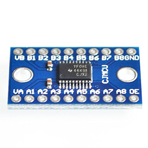 ! 3.3V 5V TXS0108E 8 Channel Logic Level Converter Convert TTL Bi-Directional Mutual Convert