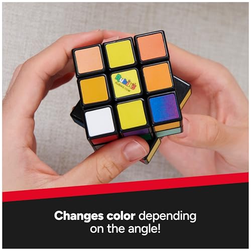 Image of Rubik's Cube, Impossible Cube, Advanced Color-Matching Puzzle, The Original Problem-Solving Brain Teaser Cube, Classic Color-Matching Puzzle, Fidget Toy, Sensory Puzzle for Ages 8 & Up