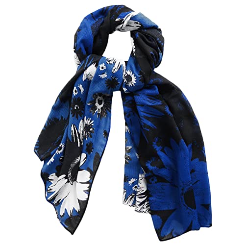 Desigual Foulard New Hero Rectangle Blue, Bleu, Taille unique, (2085-DAWN BLUE)