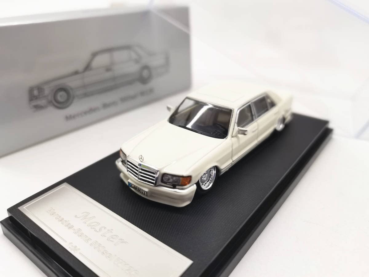 Amazon | Master 1/64 ベンツ S560 W126 560SEL 白12 | ミニカー・ダイ