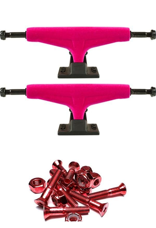 Tensor Trucks Mag Light Velvet Crimson/Black Skateboard Trucks - 5.25