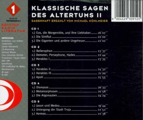 Klassische Sagen des Altertums II