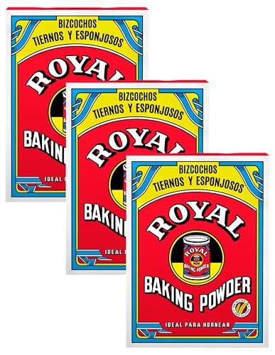 Royal - Baking Powder Clásica - 80g (Paquete de 3)