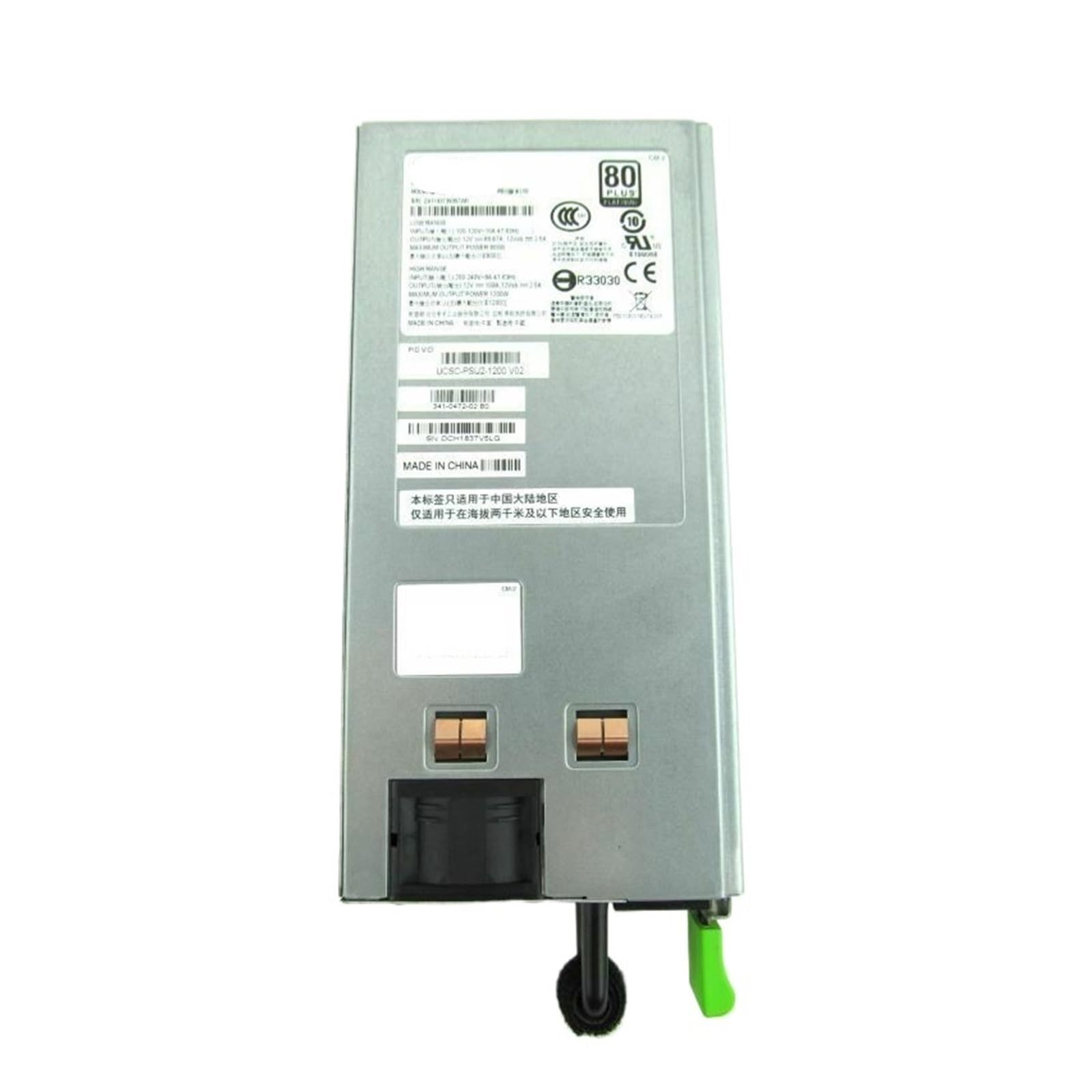 TPKMVGAP Power Supply C240 M3 UCSC-PSU2-1200 V02 341-0472-02 1200W DPST-1200CB A