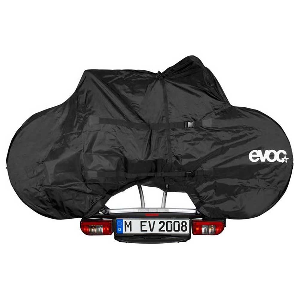 EVOC BIKE RACK COVER (poręczny pokrowiec na rower, pokrowiec ochronny na rower elektryczny, pokrowiec chroniący rower przed niekorzystnymi warunkami pogodowymi, 80 x 215 x 135 cm, waga: 1100 g)