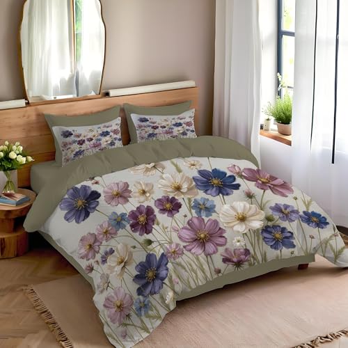 Ropa de cama Cosmos Romántico con funda nórdica de microfibra premium suave y duradera 2