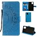 Produktbild CoverKingz Handyhülle für Xiaomi Redmi Note 10 5G/Poco M3 Pro 5G/4G - Handytasche mit Kartenfach Redmi Note 10 5G/Poco M3 Pro 5G/4G Cover - Handy Hülle klappbar Motiv Mandala Blau