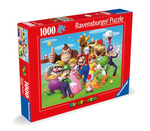 Puzzle 1000 pièces : Super Mario Ravensburger France - vue 2
