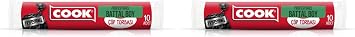 COOK Profesyonel Battal Çöp Torbası 72x95 cm, 10'lu Rulo (2 paket)