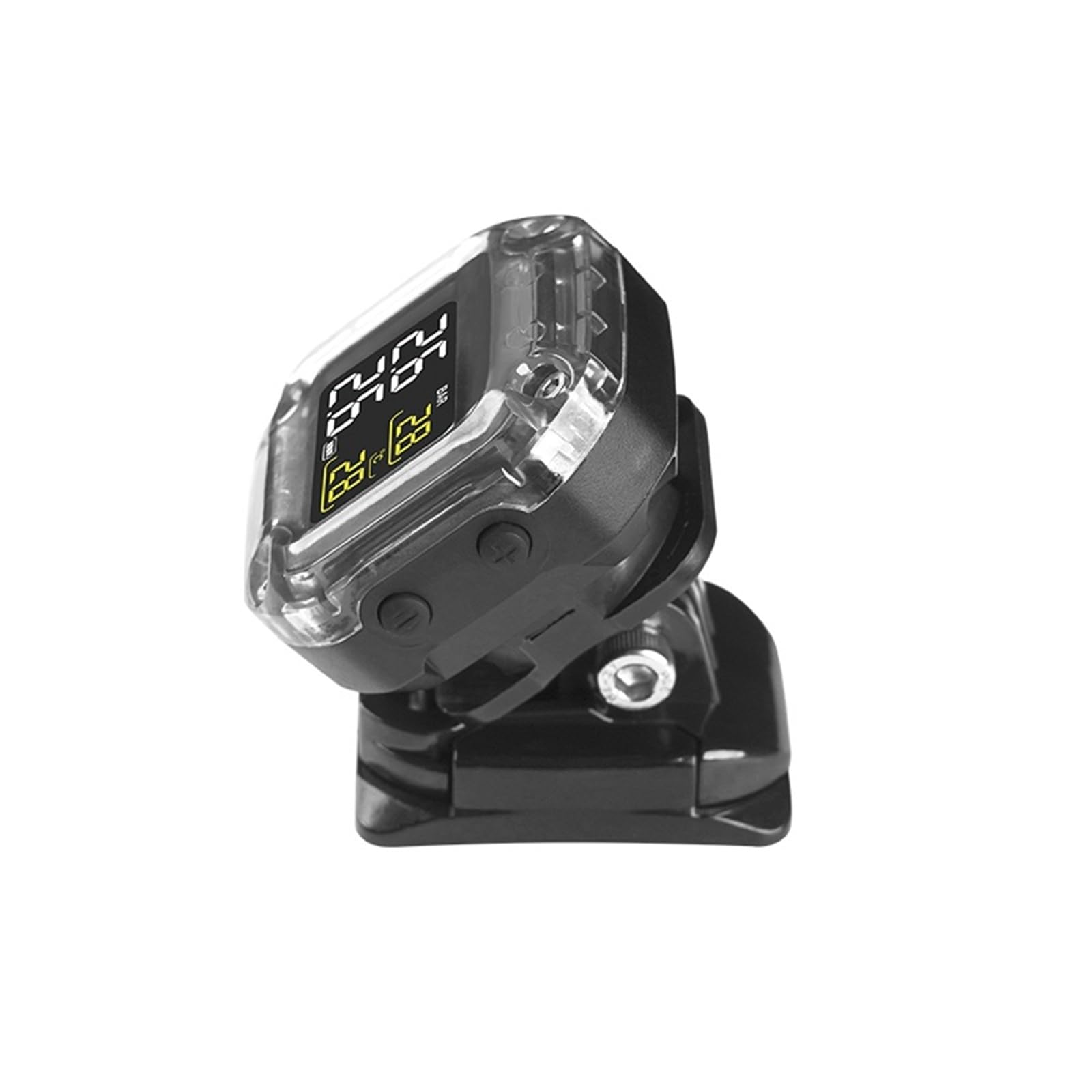 Sistema di monitoraggio Pneumatici TPMS for Moto Wireless LCD Digitale con Due sensori Esterni/Interni Facile da installare(TH)