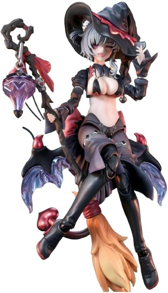 Amazon | LEBOO 次元具象 1/12 見習い魔女 星川ニャオ 可動フィギュア