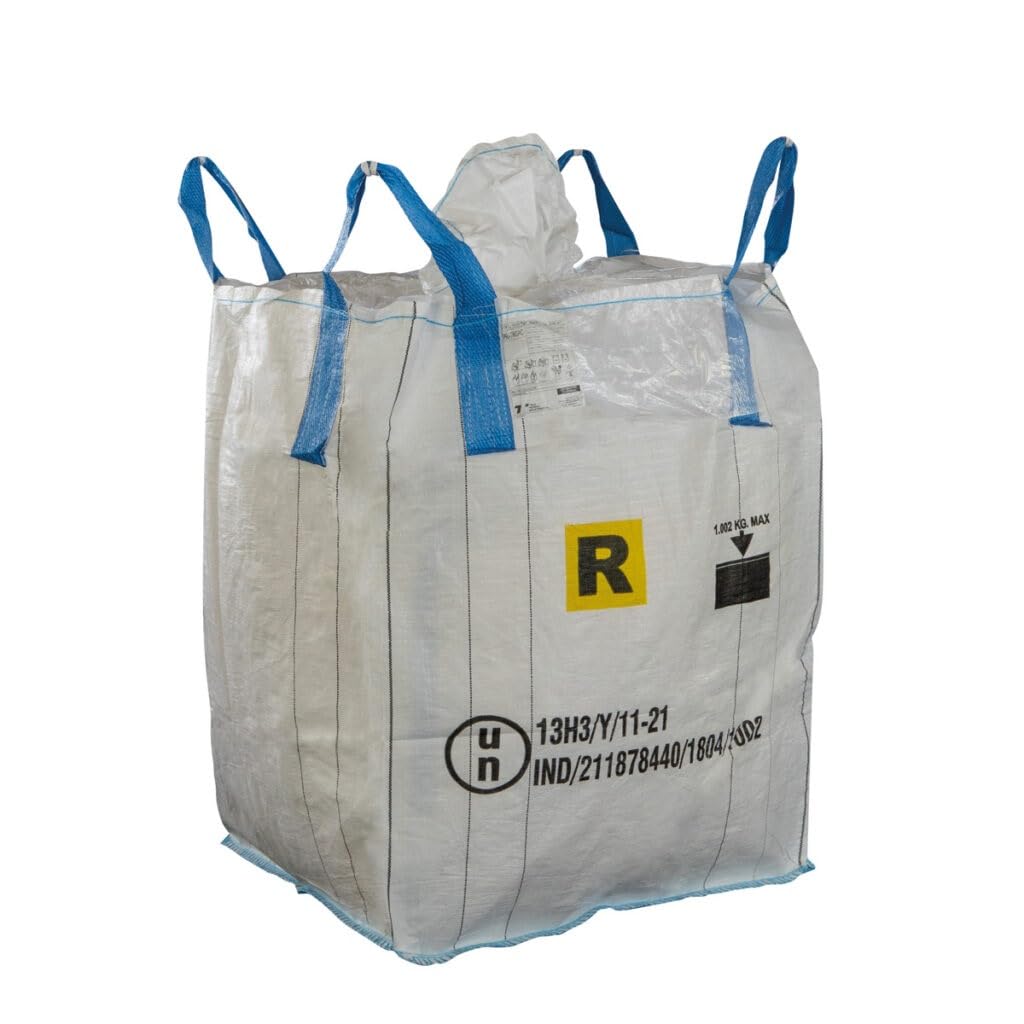 Generico Big Bag tubolare omologato ONU 13H3/Y, stampa R, fodera interna in polietilene cucita