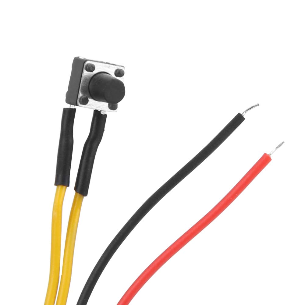 Samochodowe Elektroniczne Zegarki Cyfrowe LED, DC 4,5-30 V Samochód na Desce Rozdzielczej Samochodu Zegar Cyfrowy dla Samochodów Ciężarowych łodzi (opcja Niebieski Czerwony Zielony)(czerwony)