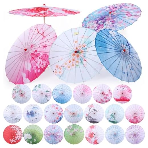 Best high quality custom umbrellas Set of 20 Classic Chinese Umbrellas