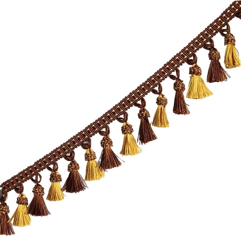 Bordure à franges de perles pour sublimer vos nappes et rideaux de salon