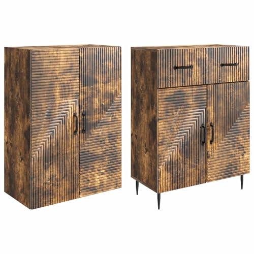 Armarios combinados de pared de madera de 66 x 34,5 x 89,5 cm con almacenamiento modular 4