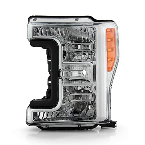ACANII - For [Halogen Model Only] 2017-2019 Ford F250 F350 SuperDuty Factory Headlight Headlamp Assembly Driver Side