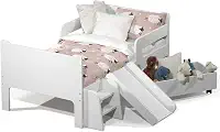 Mini Cama Infantil Montessoriana Sonho Kid's Branca