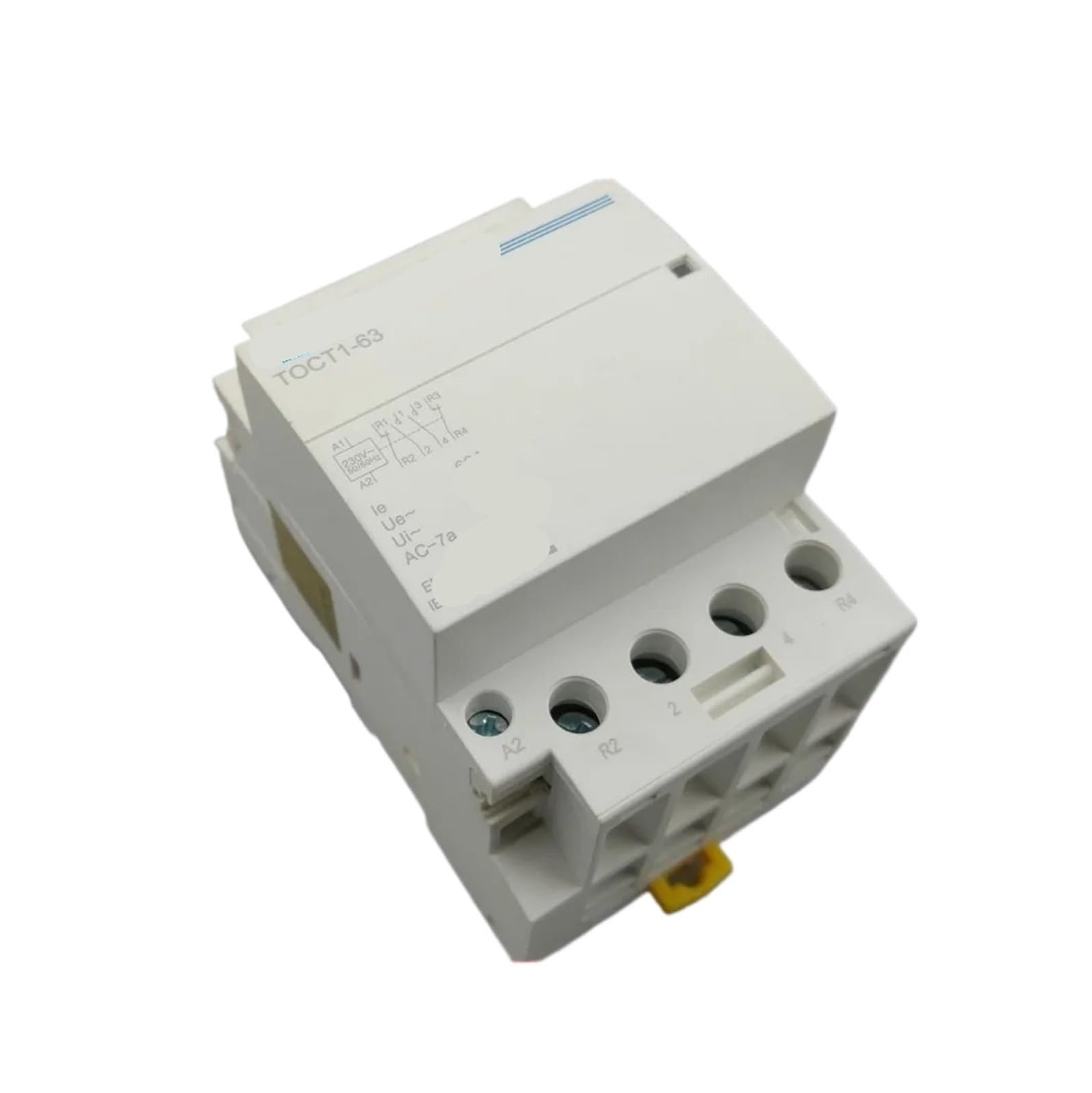 Contacteur modulaire 4P 63A TOCT1 domestique pour rail DIN 220V 2NO 2NC