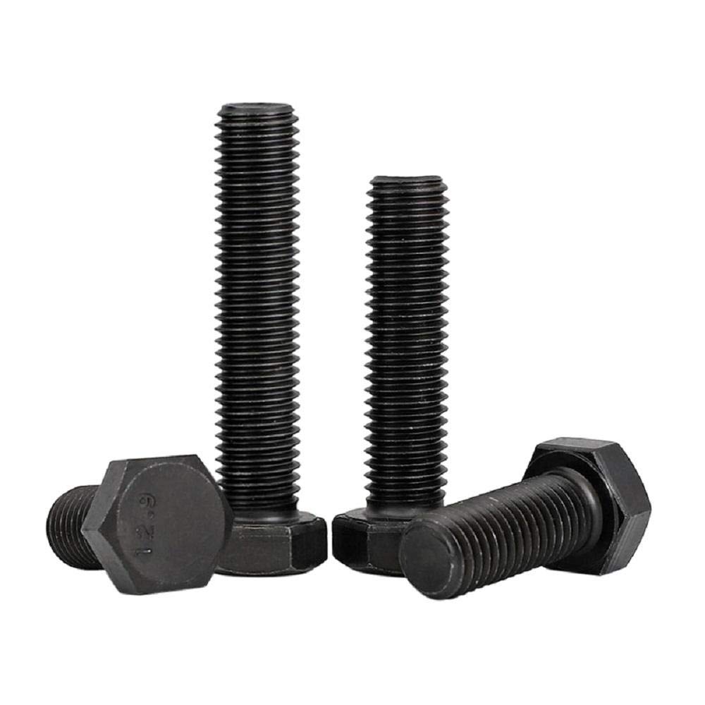 8.8 Lexagonale Schraube, M12M14M16, schwarz hohe Festigkeit langer  