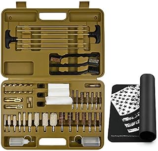 iunio Universal Gun Cleaning Kit for All Guns, Rifle, Shotgun, Handgun, Pistol, Hunting