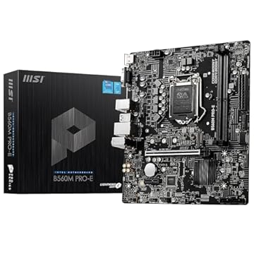 Msi B560m Pro-e (lga 1200 - Ddr4 4800 O.c) - Chipset B560 - Usb 3.2 - Slot M.2 - Micro Atx
