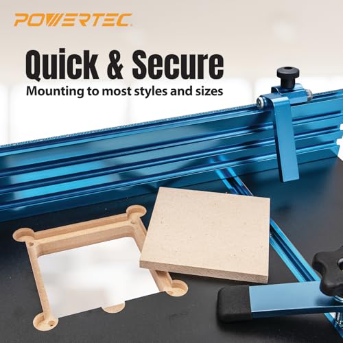 Kit de montage de table pour perceuse POWERTEC 71539 et accessoires