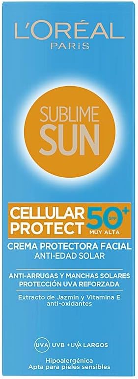 IP50+ Cell Protection Face Sunscreen