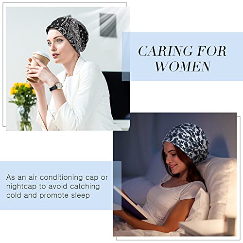 image for SATINIOR 5 Pieces Women's Slouchy Beanie Hat Stretch Turban Hats Cance