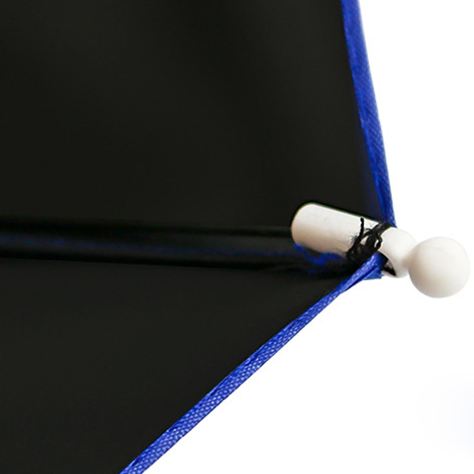Cappello Ombrello Da Testa Protezione Pieghevole Regolabile con Fascia
