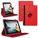 Produktbild NAUC Tablet Hülle kompatibel für Medion Lifetab E Serie 10 10.1 Zoll Tasche Schutzhülle Case 360° Drehbar Cover, Tablet:Medion Lifetab E10802